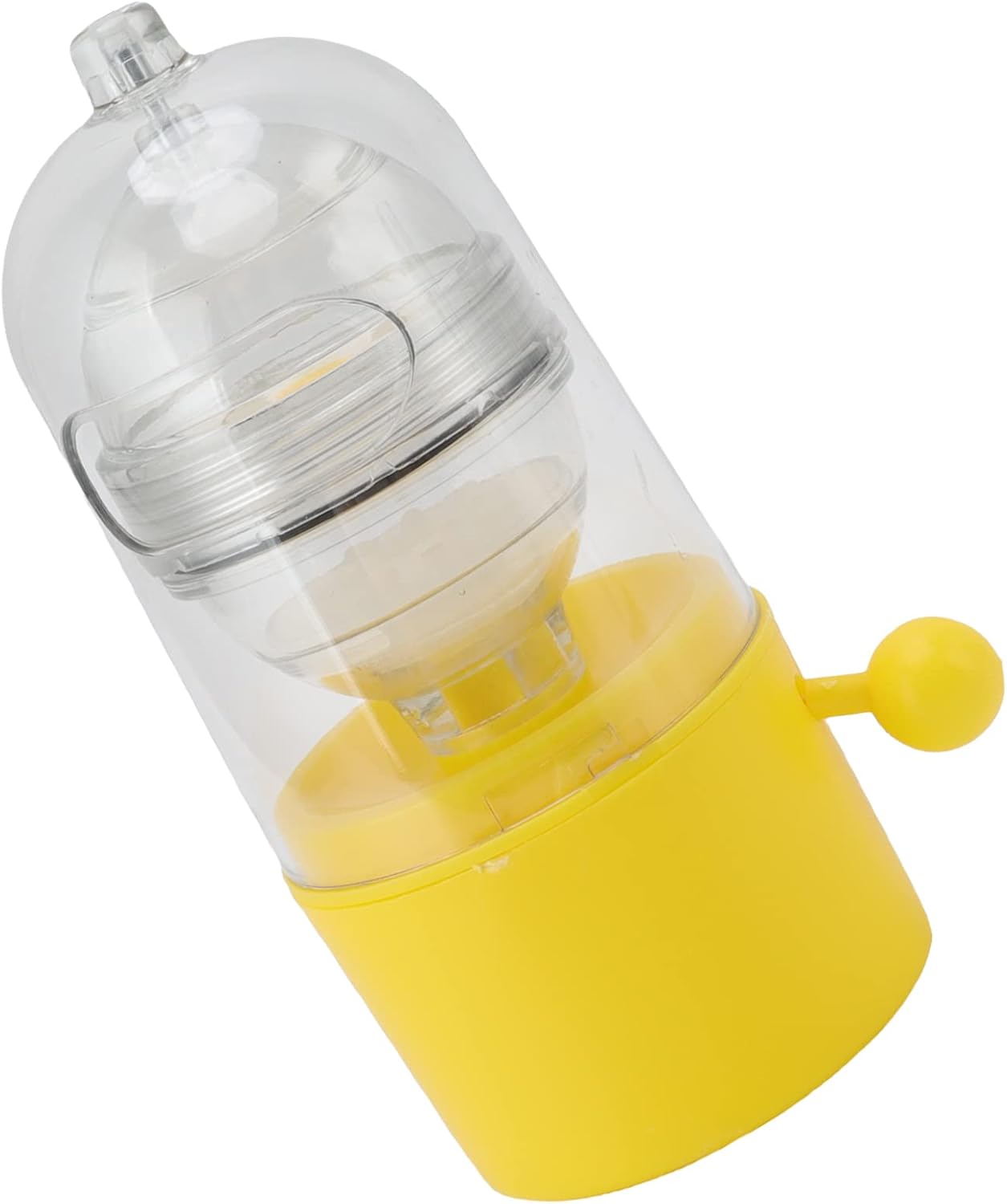 Zerodis Egg Spinner, Pulling Rope Detachable Plastic Dishwasher Washable Manual Golden Egg Shakers, Egg White and Yolk Spin Mixer Egg Scrambler for Making Hard Boiled Golden Eggs