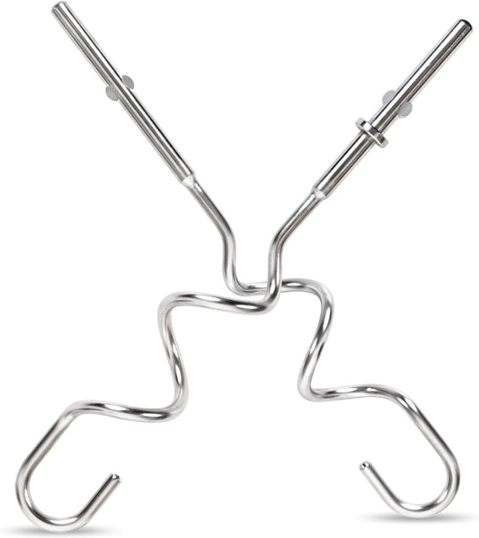 KHM512 Dough Hooks for Hand Mixer, Replacement Compatible with KitchenAid KHM/5KSM/KSM/KSMO/KSMH Series, Heavy-Duty Stainless Steel Attachments for Making Bread & Pizza Dough (2 Pack)