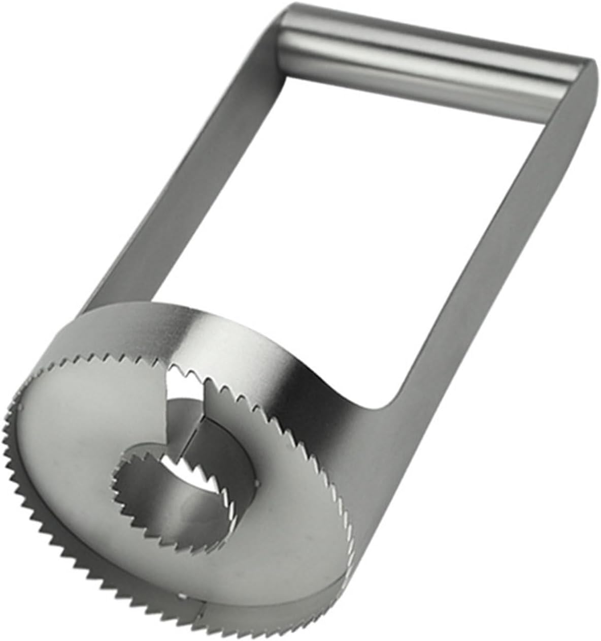 Pineapple Corer - Stainless Steel - Silver - Easy Fruit Slicing - Kitchen Tool