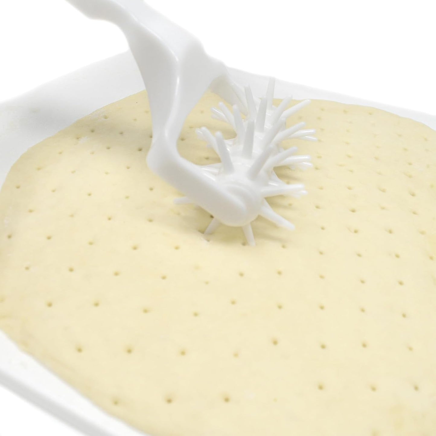 Norpro Docker for Pizza Crust or Pastry Dough, White,3241