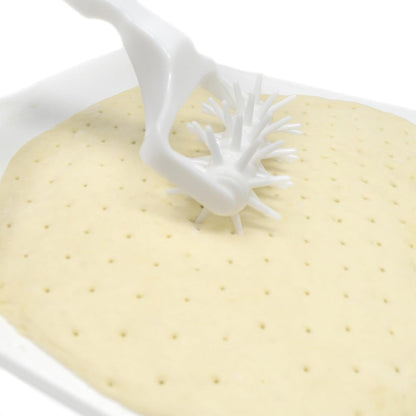 Norpro Docker for Pizza Crust or Pastry Dough, White,3241