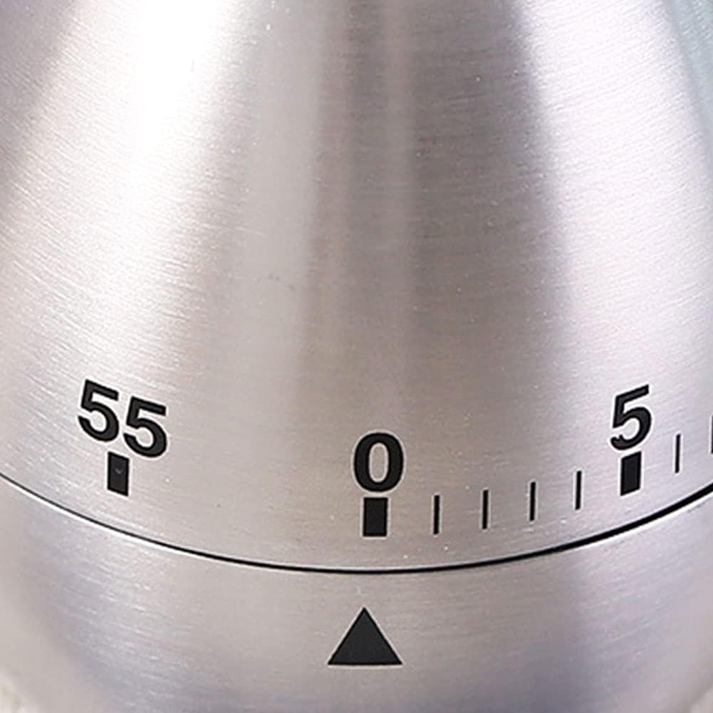 60 Minute Mechanical Kitchen Timer, Wind-Up Design, No Batteries Needed, Perfect for Boiling Eggs & Kitchen Tasks, Cooking Essential Tool