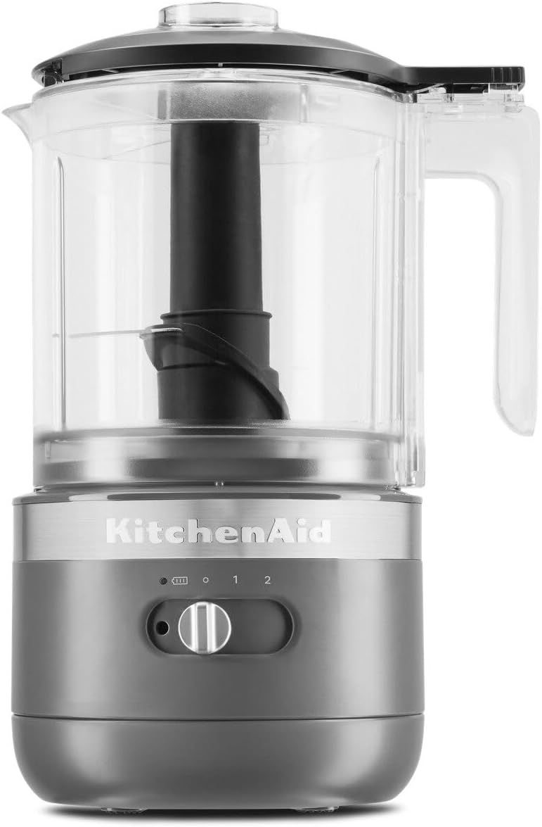 KitchenAid 5 Cup Food Chopper KFC0516BM, Matte Black