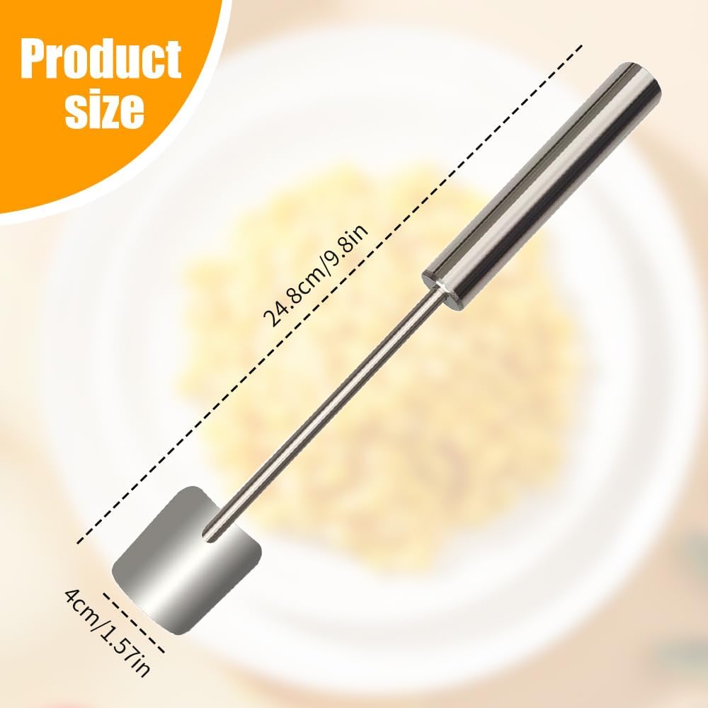 Corn Peeler for Corn on The Cob Stripper Tool, 2025 New Long Handle Stainless Steel Corn Stripper Tool, Quick Corn Kernel Remover Tools for Kitchen Use (1PC)