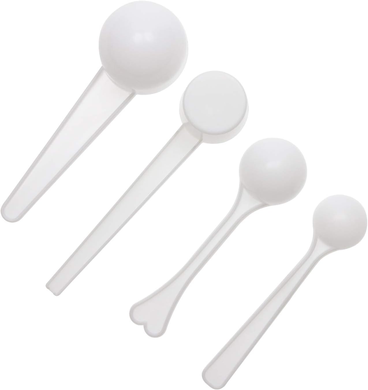 ONLYKXY 1/3/5/10g Measuring Spoons Coffee Protein Milk Powder Scoops Spoon Kitchen Tools
