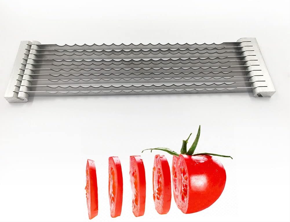 Tomato Slicer Blade Replacement - 3/16" Stainless Steel Blade Assembly Suitable For Commercial Vegetable Slicer and Manual Fruit Slicer