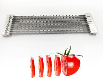 Tomato Slicer Blade Replacement - 3/16" Stainless Steel Blade Assembly Suitable For Commercial Vegetable Slicer and Manual Fruit Slicer