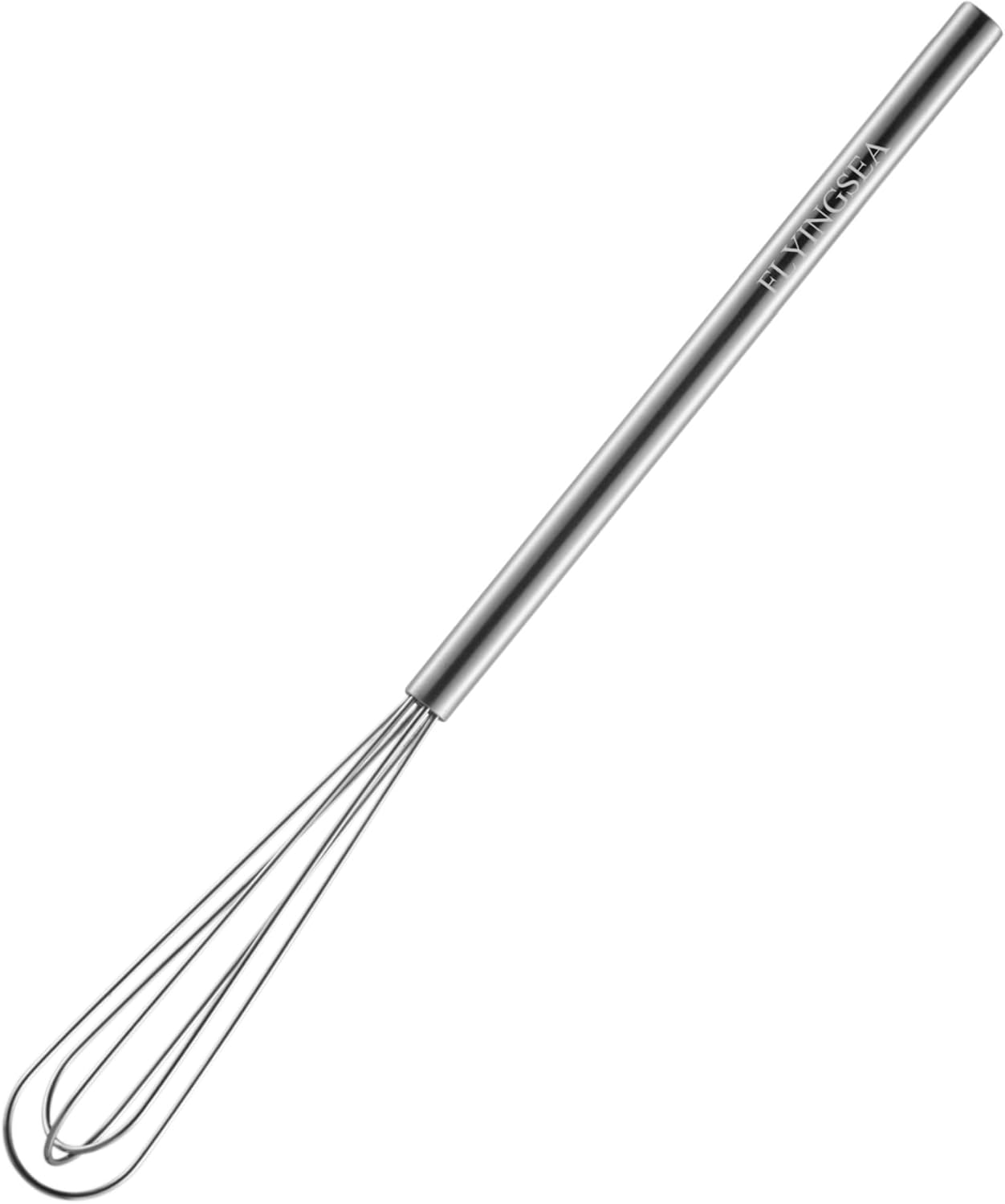 FLYINGSEA Whisks,Small Whisk,Mini Whisk,Stainless Steel Whisks,Cooking and Kitchen Gadget.(1 Pcs)