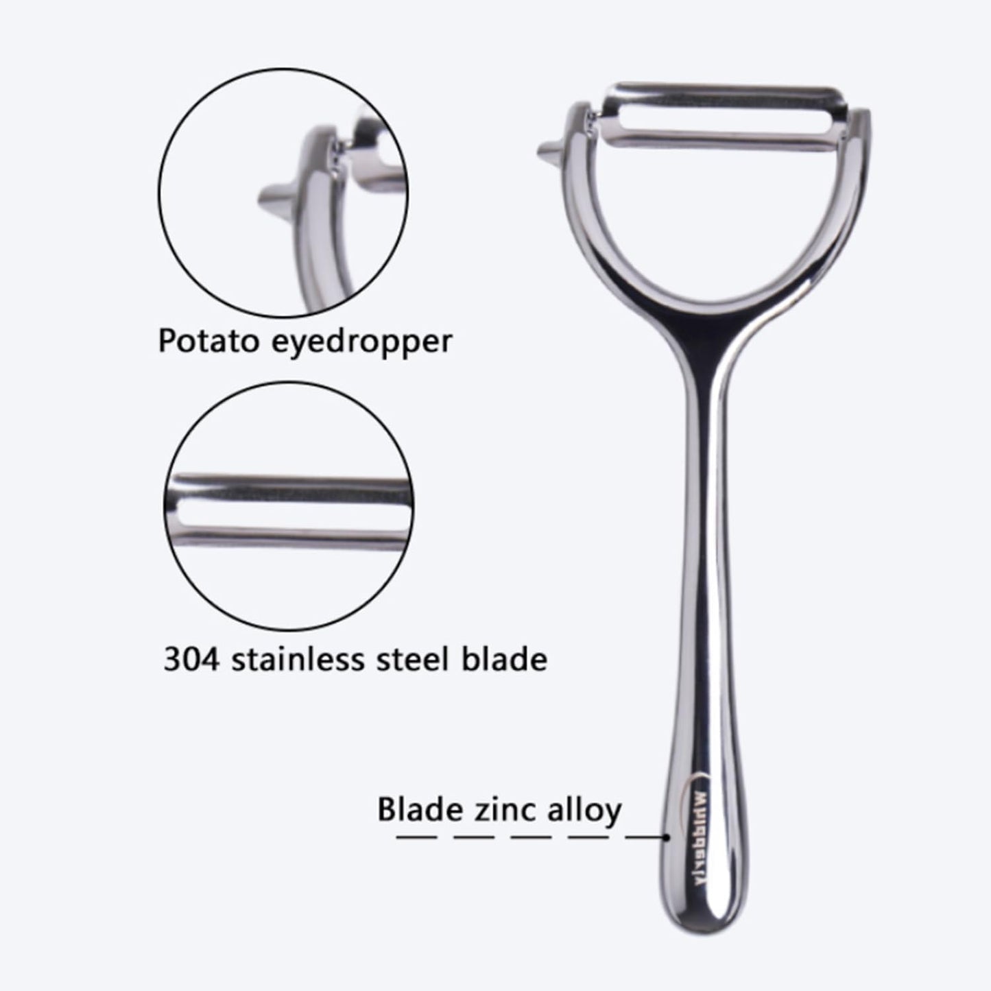 Multifunction 2-in-1 Julienne Peeler Vegetable Peeler, Potato Peelers, Peelers for Kitchen Y Peeler for Carrot Potato Melon Kiwi, Kitchen Cooking Tools (dual-purpose)