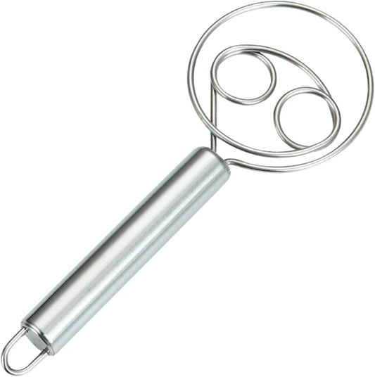 Dough Whisk Bread Mixer Stainless Steel Cake Pastry Flours Dough Blenders With Hanging Hole Kitchen Baking Blender Tools (Size : Upgrade)
