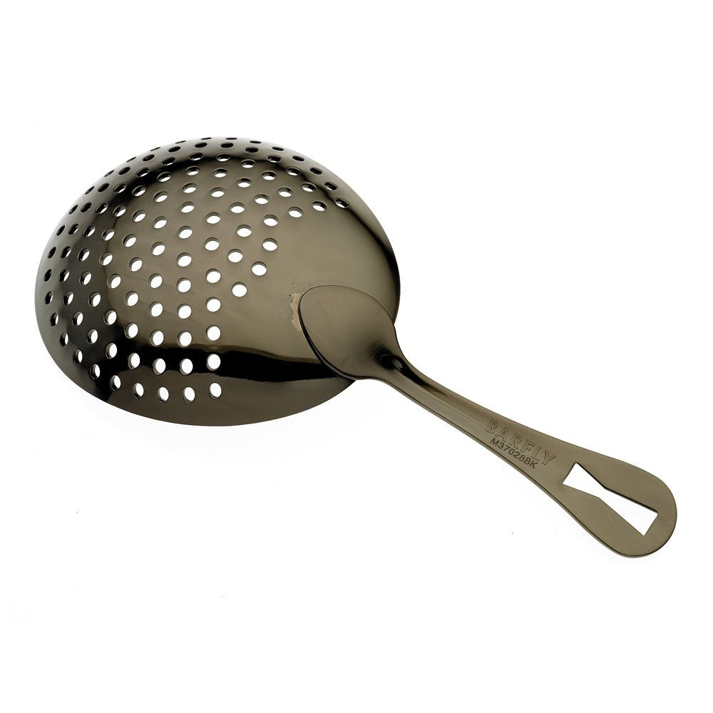Barfly Fine Mesh Spring Strainer, Black