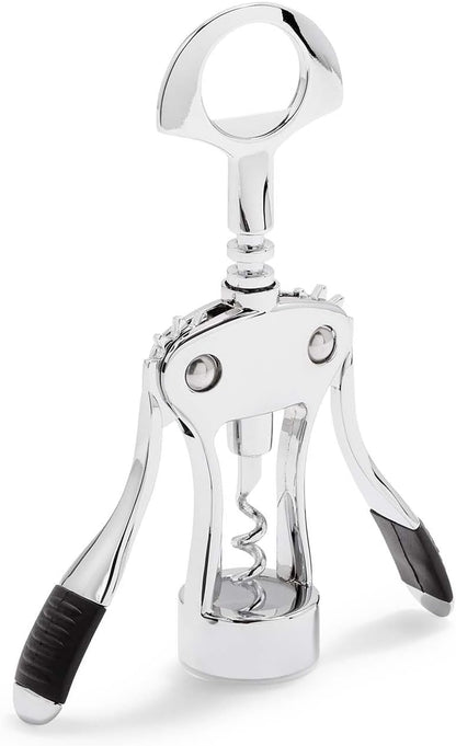 Sur La Table Winged Corkscrew, Double-Lever Wing Corkscrew for Effortless Cork Removal from Any Bottle