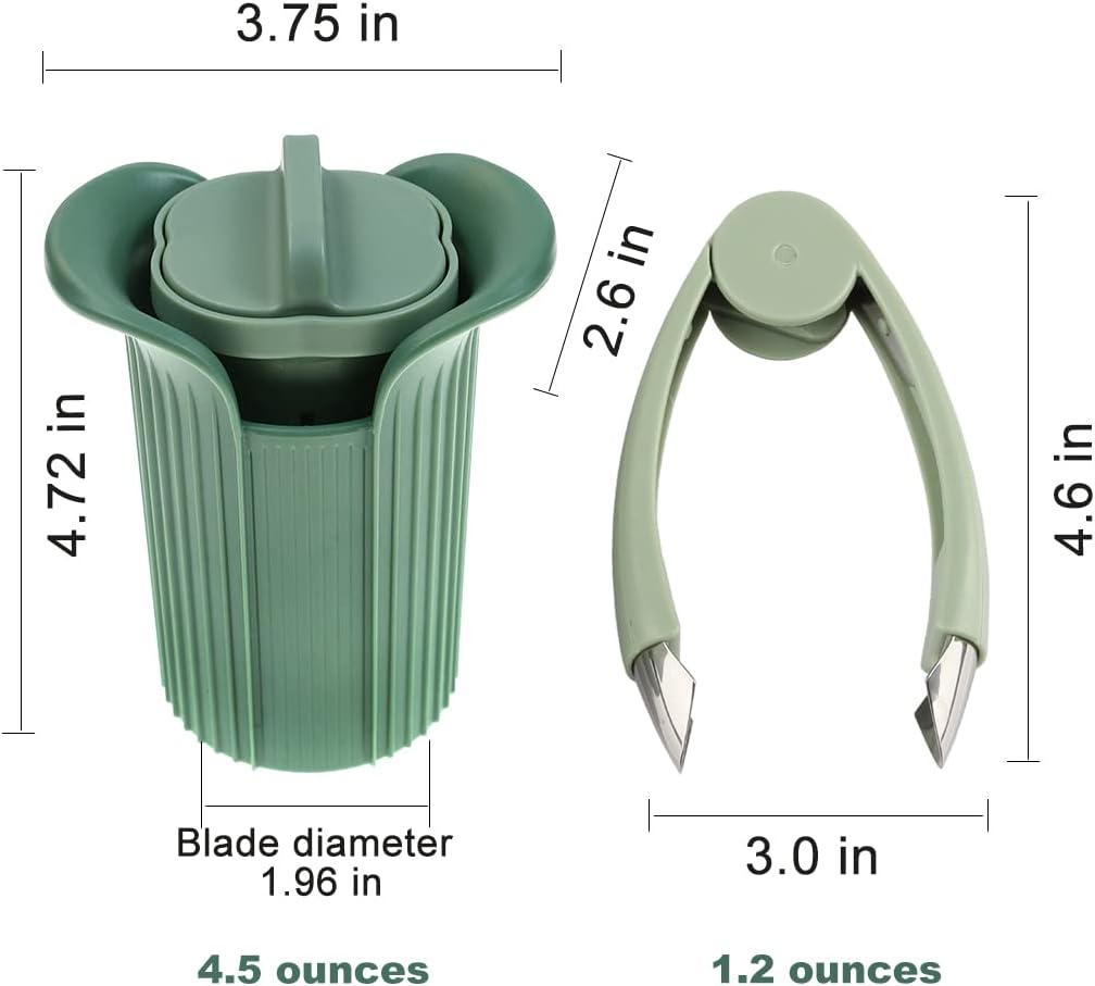 Cucumber Cutter, Strawberry Huller Stem Remover and Strawberry Slicer Set, Grape and Cherry Tomato Slicer for Kids,Fruit and Vegetable Slicer Suitable for Salad and Cake Decoration