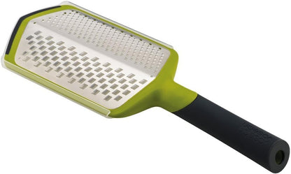 Joseph Joseph Fine Grater & Zester – Easy-Grip Handle with Sharp Stainless Steel Blades & Non-Slip Tip