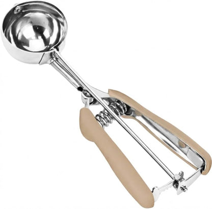 Cookie Scoop, Ice Cream Scoop, 1Tbsp/15 ml/0.5oz Cookie Scoops for Baking, 18/8 Stainless Steel Cookie Scooper for Baking, Ice Cream Scooper with Trigger Release, Cookie Dough Scoop with Non-slip Grip