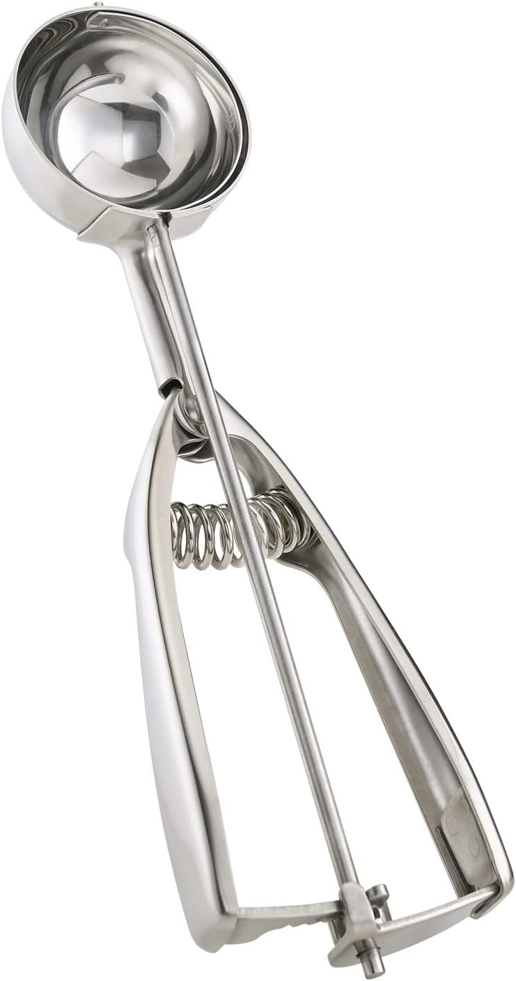 Professional 18/8 Stainless Steel Medium Cookie Scoop, Size 40