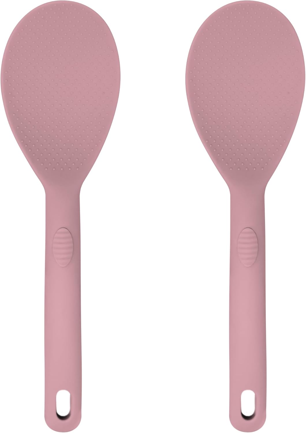 Silicone Pastry Brush Set – 2-Piece Set of Basting Brushes for Cuisine and BBQ – Kitchen Tools and Accessories with Comfortable Handles, Heat-Resistant Utensils for Cooking & Baking – Pastel Pink