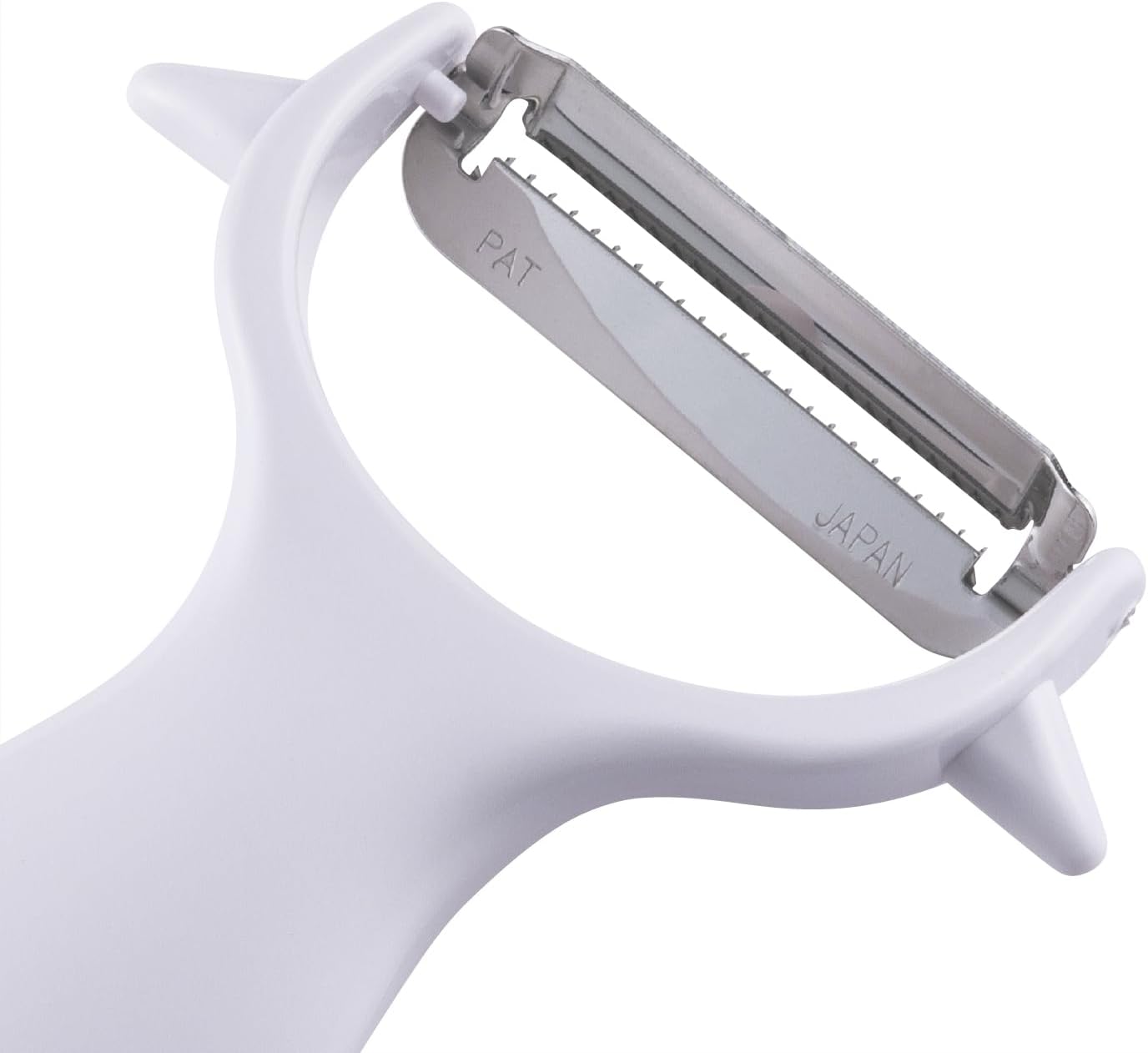 Kai Corporation DH8171 KAI Kimpira Peeler, 0.1 inches (3 mm), Wide, Cut, Vegetables, Julienne Potato, Sprout Remover, Dishwasher Safe, Orange, Made in Japan
