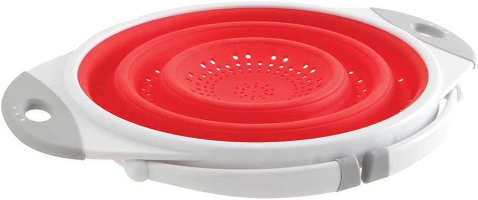 Dexas POP Collapsible Silicone Colander, 10 inch diameter, Purple