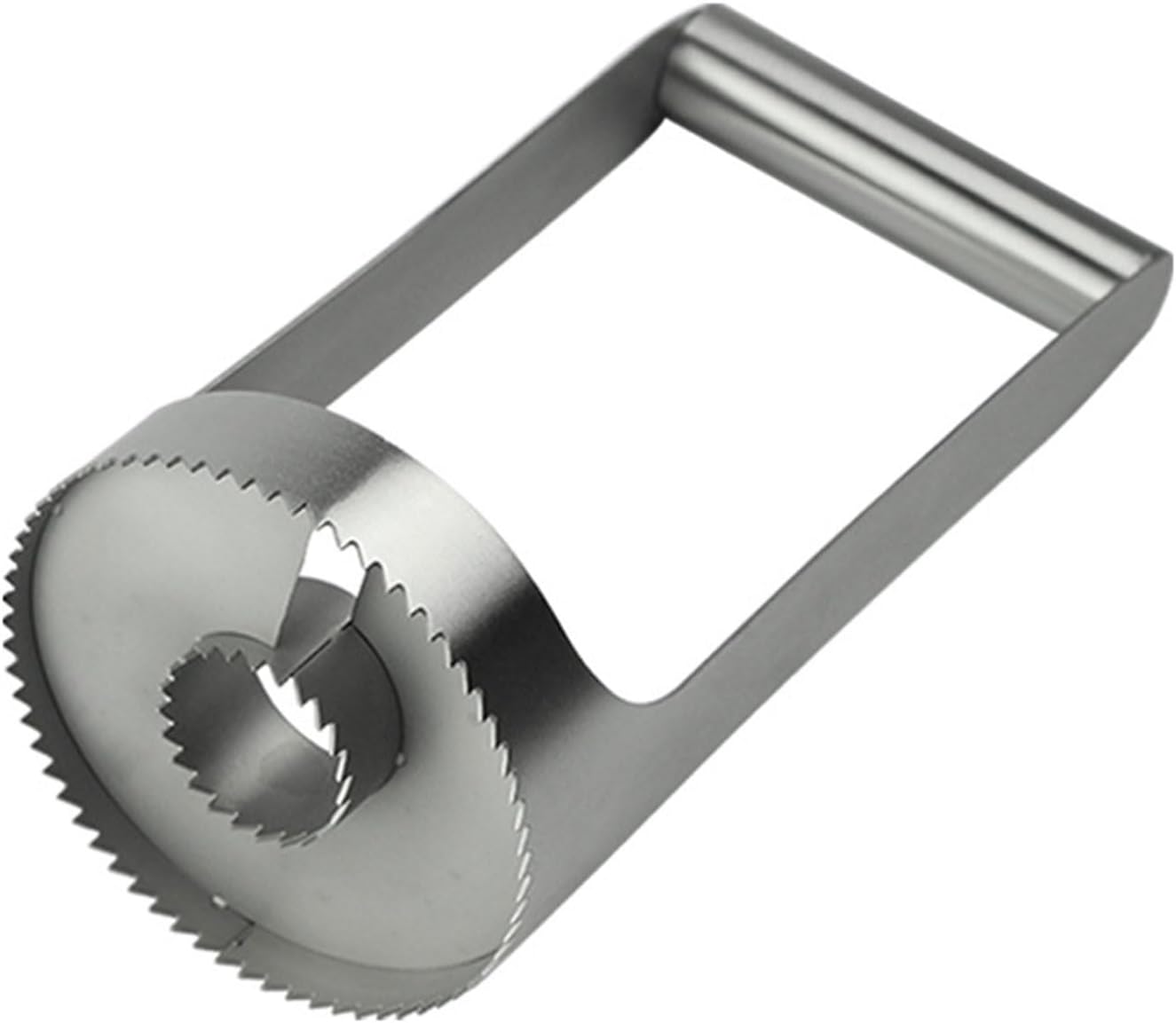 Pineapple Corer - Stainless Steel - Silver - Easy Fruit Slicing - Kitchen Tool