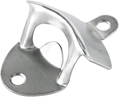 ANSLYQA 20 Pack Bottle Opener Wall Mounted, Vintage Beer Bottle Opener with Screws for Bars KTV Hotels Homes, (Bronze)