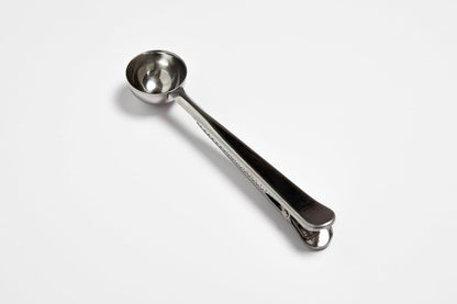Fox Run Bag Spoon Clip, Coffee Measuring Spoon With Bag Clip, 1 Tablespoon