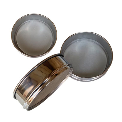 Lab Sieves 150 Mesh, Economy Test Sieve #150 Mesh, 8'' Diameter, 304 Stainless Steel Wire Cloth φ20×4.5cmm