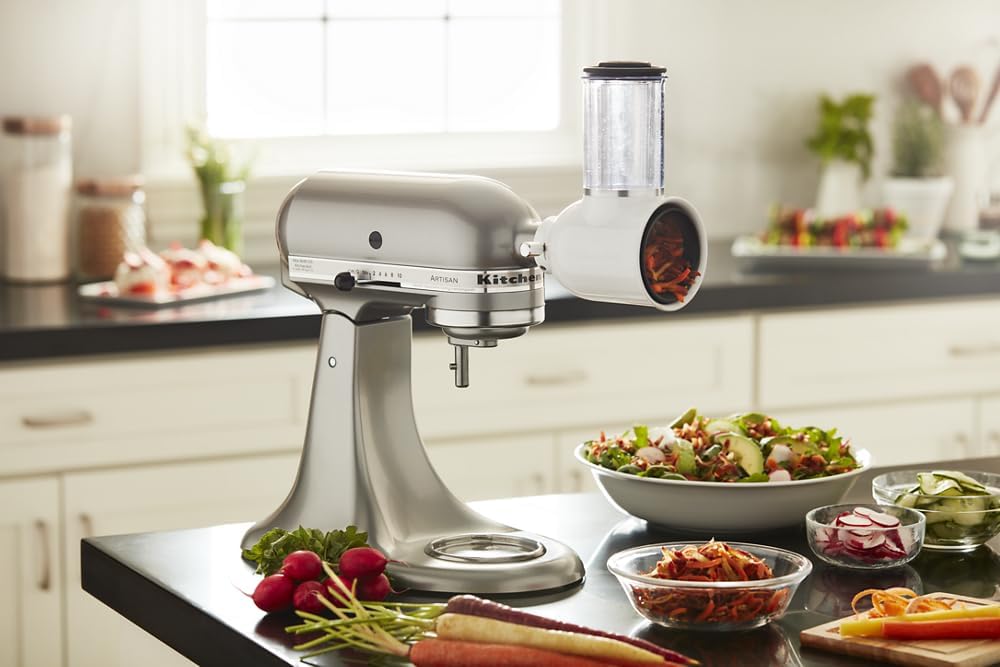 KitchenAid Stand Mixer Attachment, KSMVSA Fresh Prep Slicer/Shredder