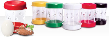 The Negg Boiled Egg Peeler White