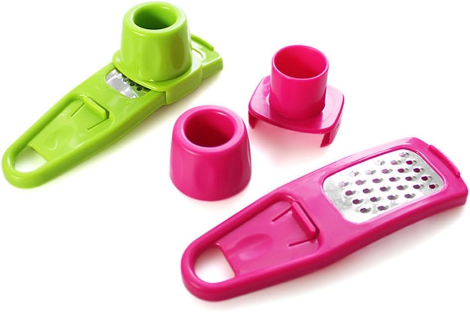 Ximimark 3 Pcs Mini Ginger Garlic Grinding Planer Slicer Multi Functional Cutter Tool