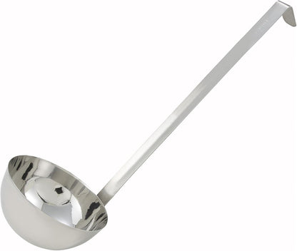 Winco Stainless Steel Ladle, 8-Ounce