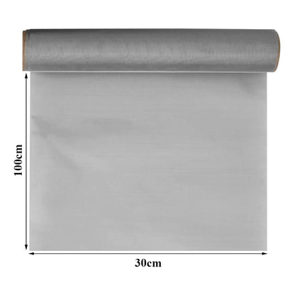 TIMESETL 304 Stainless Steel Woven Wire 80 Mesh - 12"X 40" Filter Screen Sheet Filtration Cloth