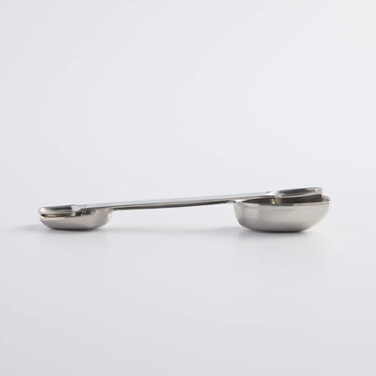 AllSpice Stainless Steel Double Sided Measuring Spoon- Teaspoon and Tablespoon