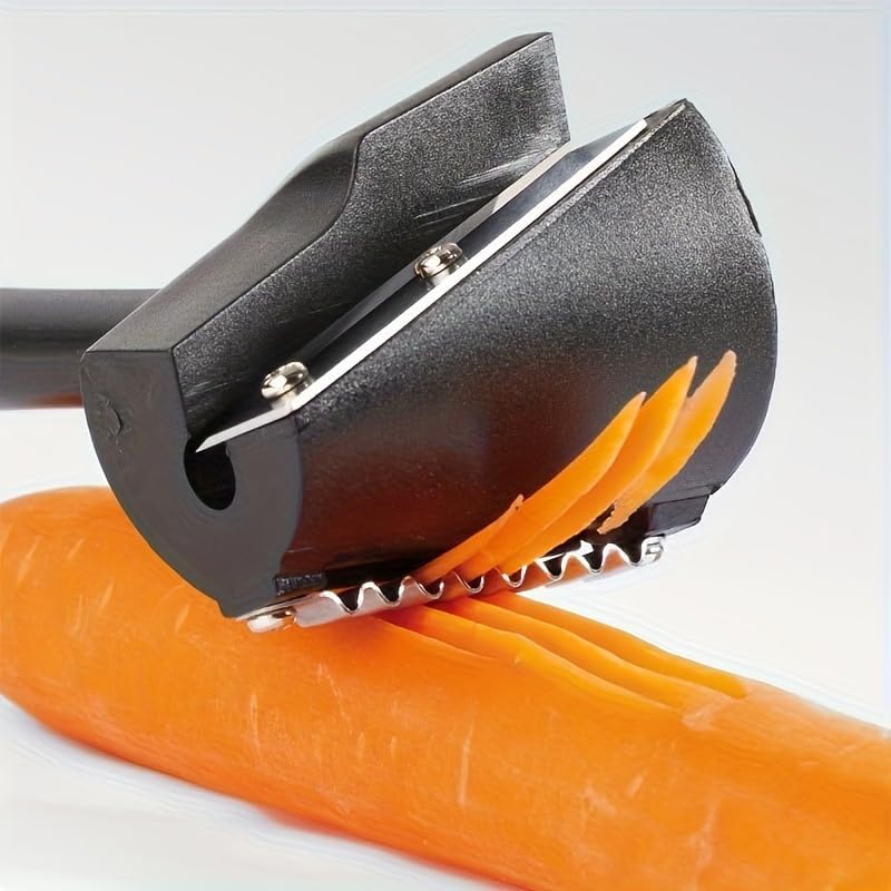 Spiral Vegetable Slicer and Peeler, Kitchen Tool for Carrots, Radishes, Potatoes, Handheld Design