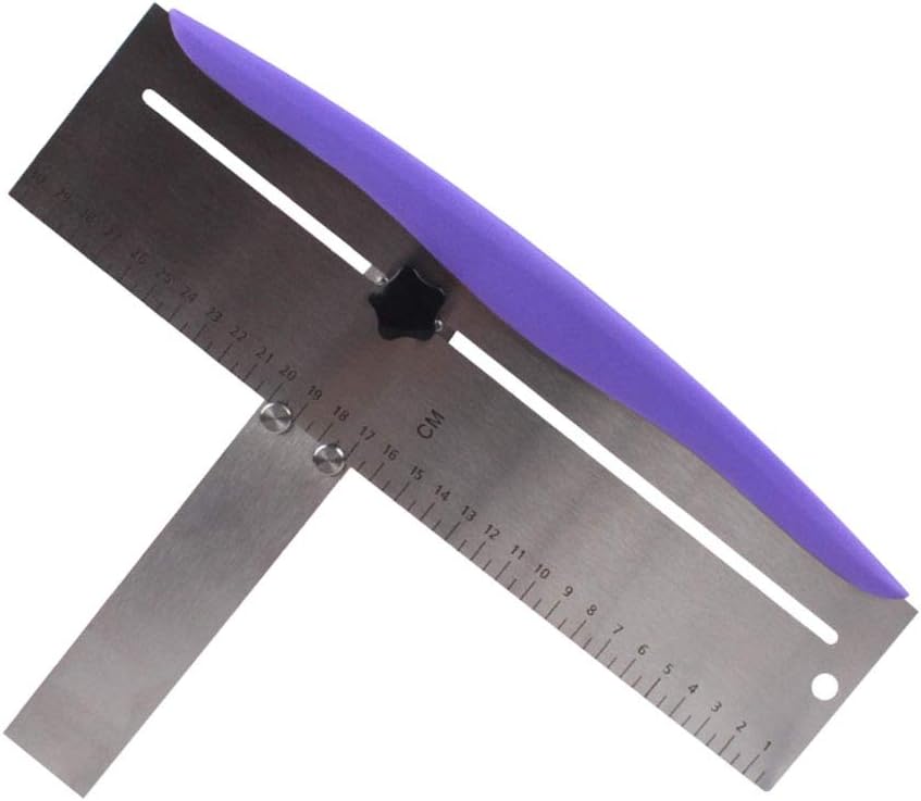 12 Inch Stainless Steel Cake Scraper & Smoother, Adjustable Kitchen Spatula for Icing, Frosting, Mousse, Cheese, and Cream Cakes,Perfect Tool for Icing, Frosting, Cream Edge