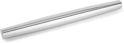 Fox Run Stainless Steel Rolling Pin With Handles, 18" x 2.6" x 2.8"