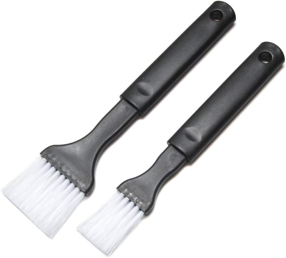 2 Pack - Nylon Bristle Pastry Brush for Basting, Baking, Cooking Food Brush