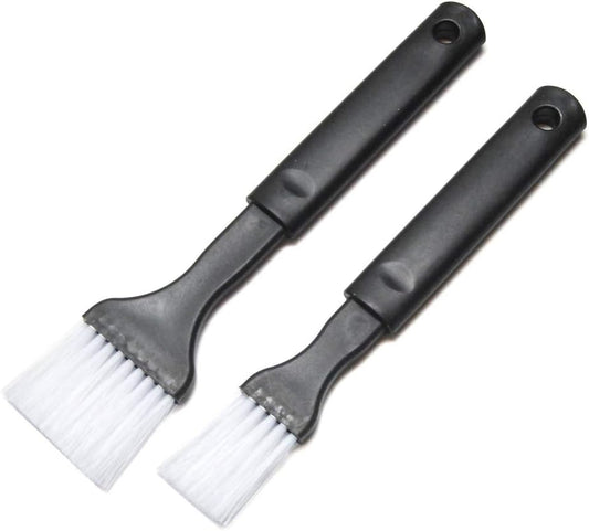 2 Pack - Nylon Bristle Pastry Brush for Basting, Baking, Cooking Food Brush