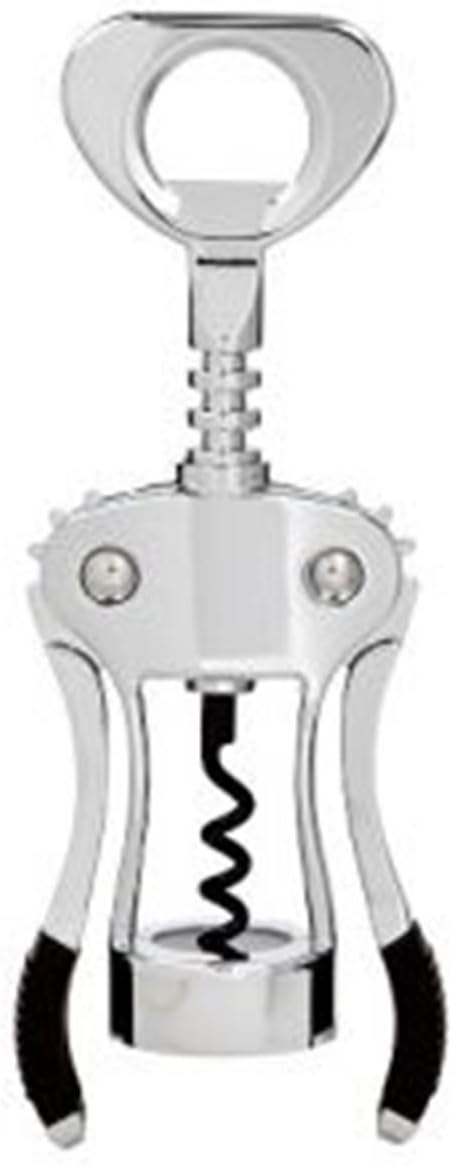 5.62 Inch Chrome Plated Non-Stick Spiral Primo Wing Corkscrew