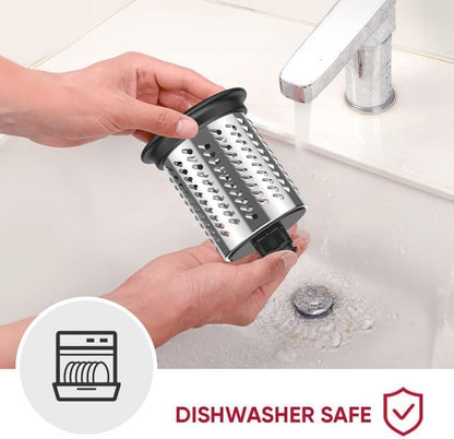 Cofun Slicer Shredder Attachment for Kitchenaid Stand Mixer, Cheese Grater Attachment, Food Slicer Salad Maker for Kitchen aid Mixer Accessories and Attachments with 3 Blades