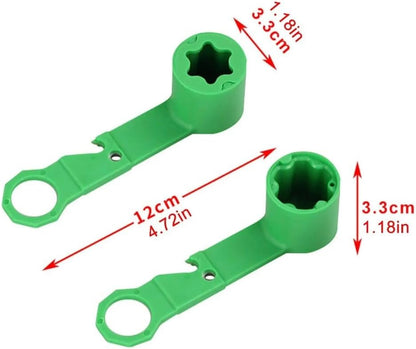 Compatible With Thermomix TM5 TM6 TM31 Blender Dough Separation and Extraction Tool,Dough Remover Dough Pastry Flower Knife Turning Rotary Aid Replacement Part Kitchen Accessories (Green)