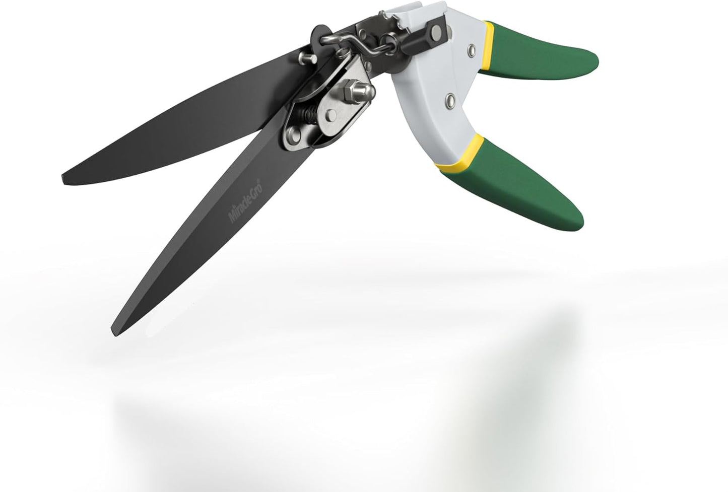 Miracle-Gro 8 in. All-Purpose Steel Garden Utility Shears with Serrated Blades – Comfort Grip Yard and Garden Scissors for Pruning Plants, Flowers, and Herbs