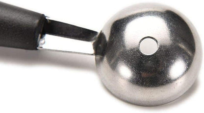 2 in 1 Stainless Steel Melon Ballers Melon Scoop,Double-Sided Fruit Melon Baller Spoon, Suitable Watermelon Cantaloupe Ice Cream Comfortable Non-Slip Grip Kitchen Utensils and Gadgets