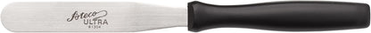 Ateco Ultra Straight Spatula with 6 by 1.5-Inch Stainless Steel Blade, Plastic Handle, Dishwasher Safe, Silver