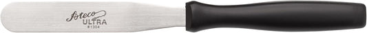 Ateco Ultra Straight Spatula with 6 by 1.5-Inch Stainless Steel Blade, Plastic Handle, Dishwasher Safe, Silver