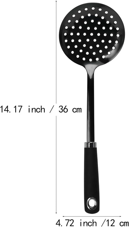 Stainless Steel Slotted Turner Spatula, Metal Spatula for Cast Iron & Stainless Steel Pans, Thin Edge Kitchen Turner for Eggs, Pancakes, Burgers, Dishwasher Safe
