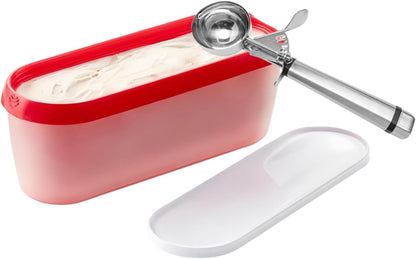 3.75 OZ Ice Cream Cookie Portion Scoop |#10 Portion Disher Scooper with Stainless Steel Trigger Release Handle for Gelato,Cupcake Batter,Cookie Dough