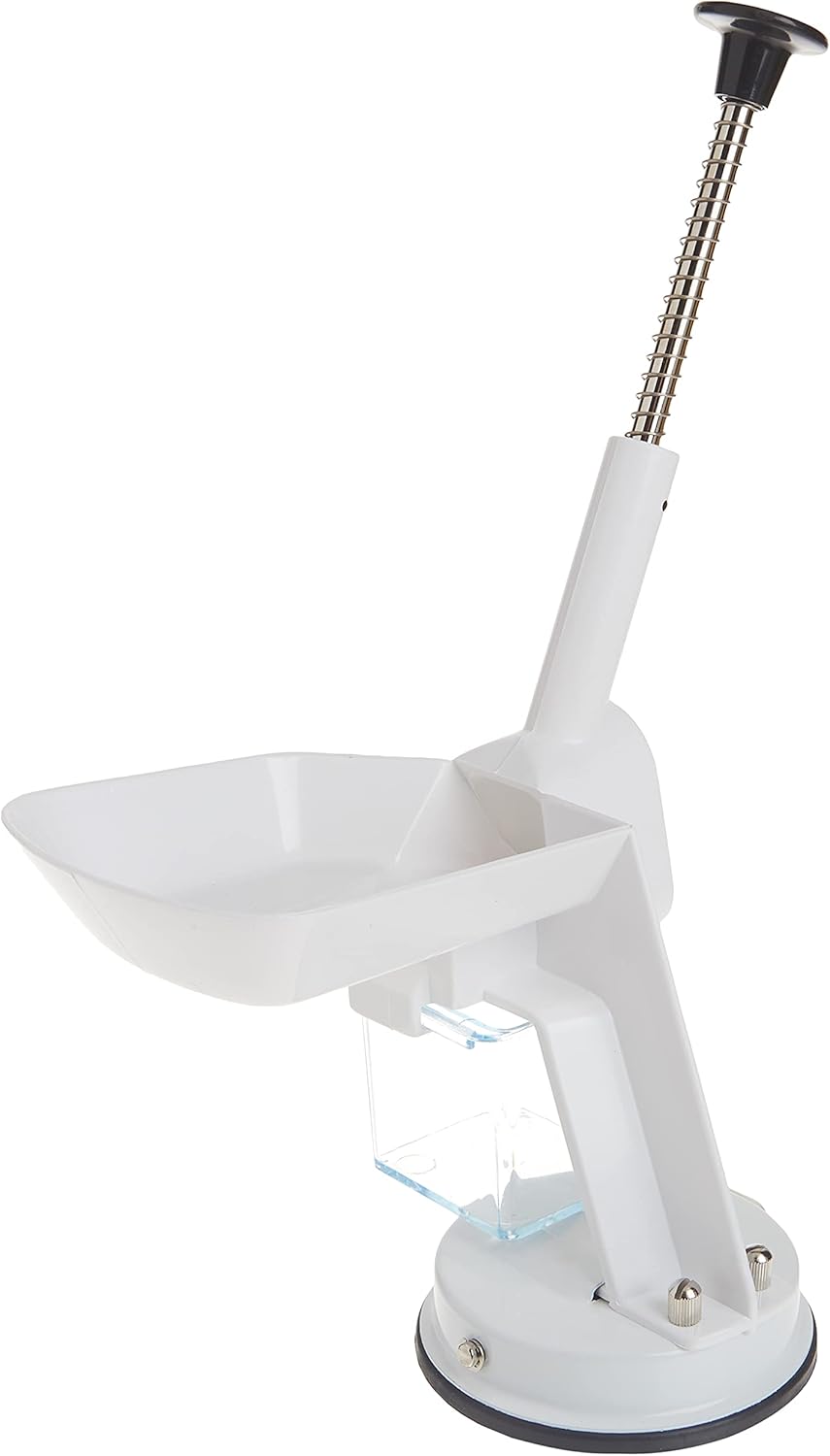 Norpro Deluxe Cherry Pitter Automatic Feed Tray, 1.75in/4.5cm, As Shown