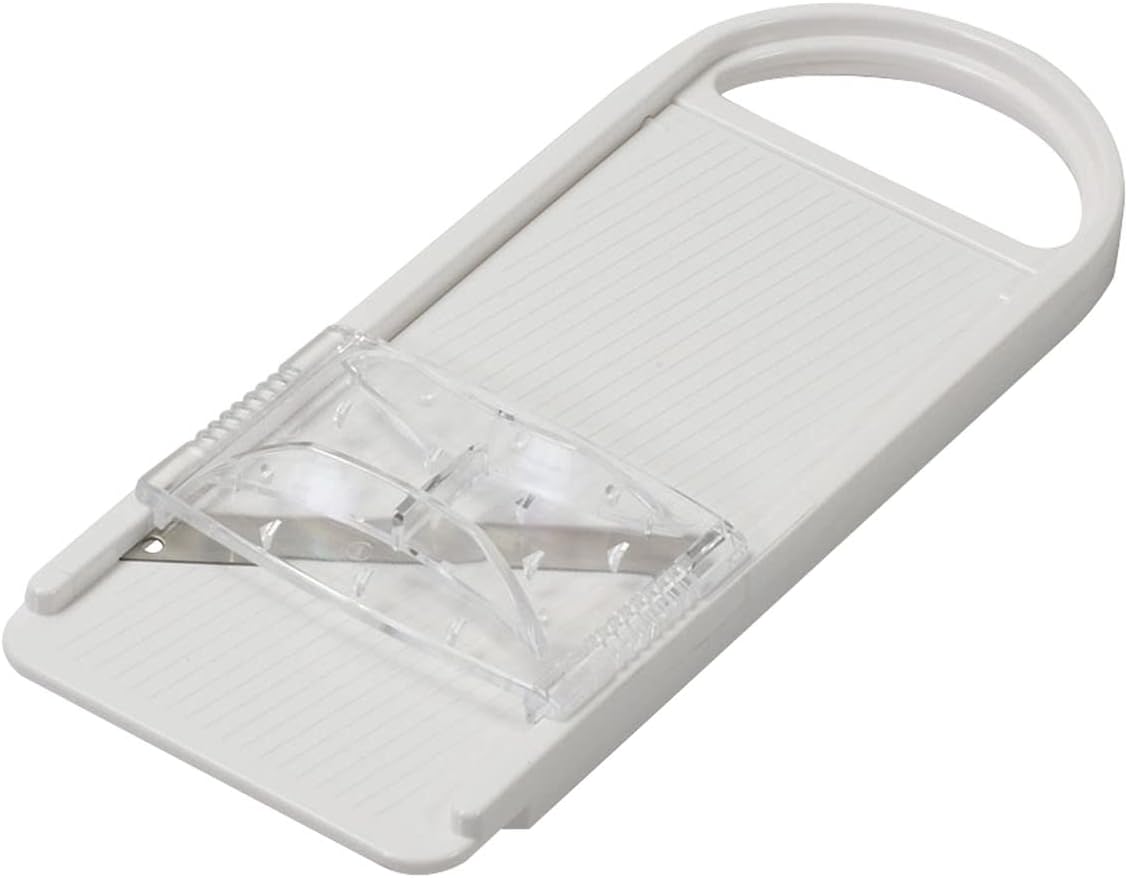 Pearl Metal CC-1605 Slicer, Julienne Slicer, Double-Sided, Thin, Thick, Container Included, Stopper Included