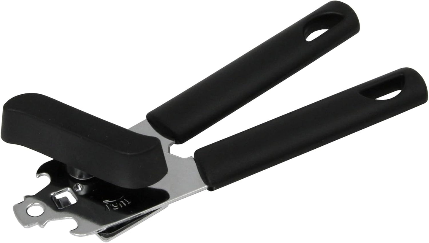 Chef Craft Select Plastic Handle Manual Can Opener, 7.5 inch, Stainless Steel